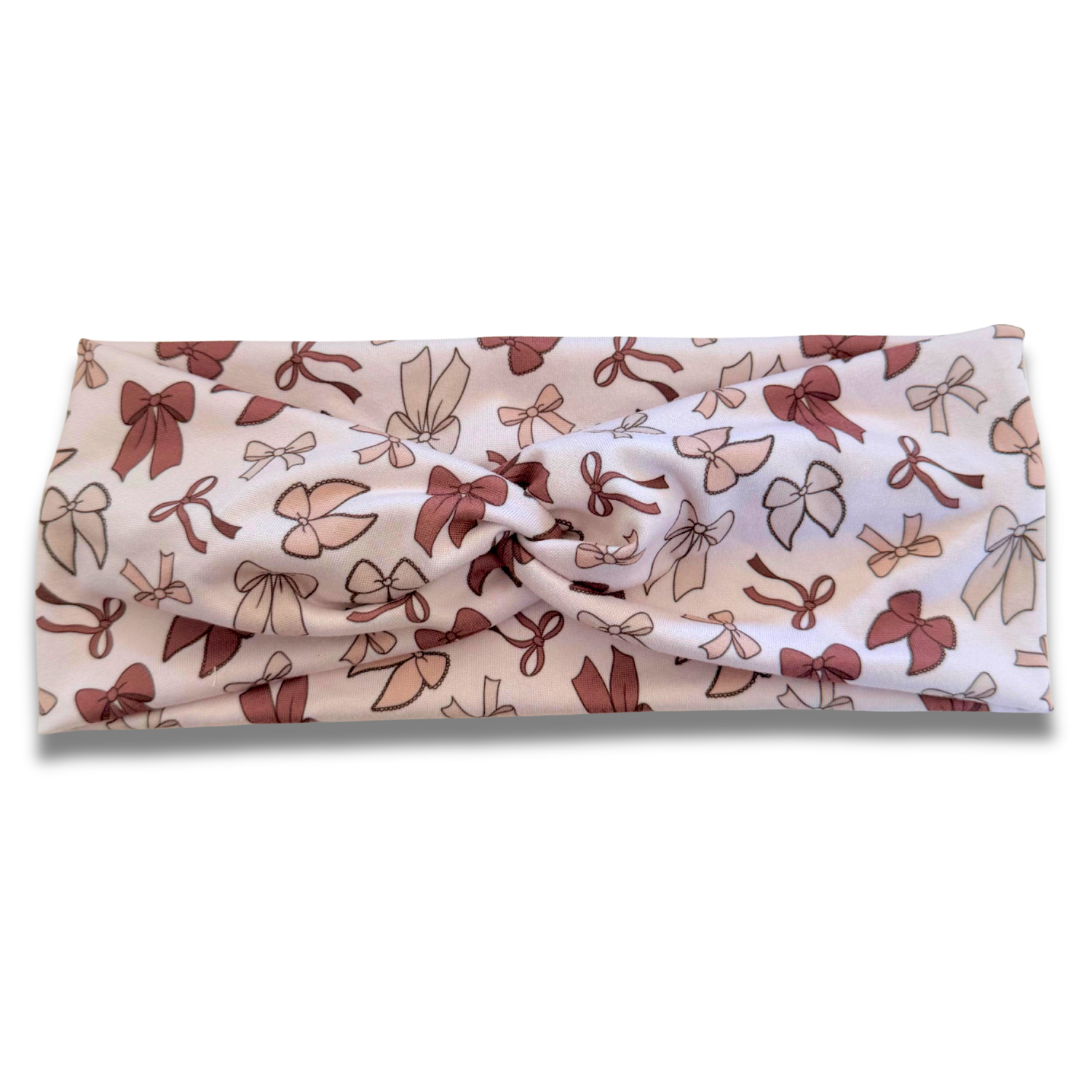 Autumn Bows Sweetheart Headband (or removable tie option) Sewing Sweethearts Sweetheart