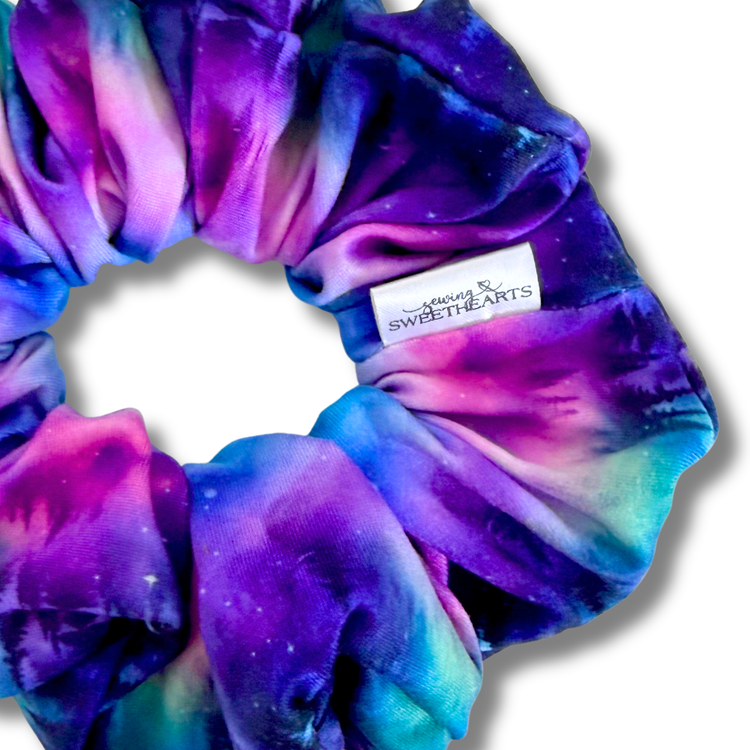 Forest Lights Scrunchie Sewing Sweethearts