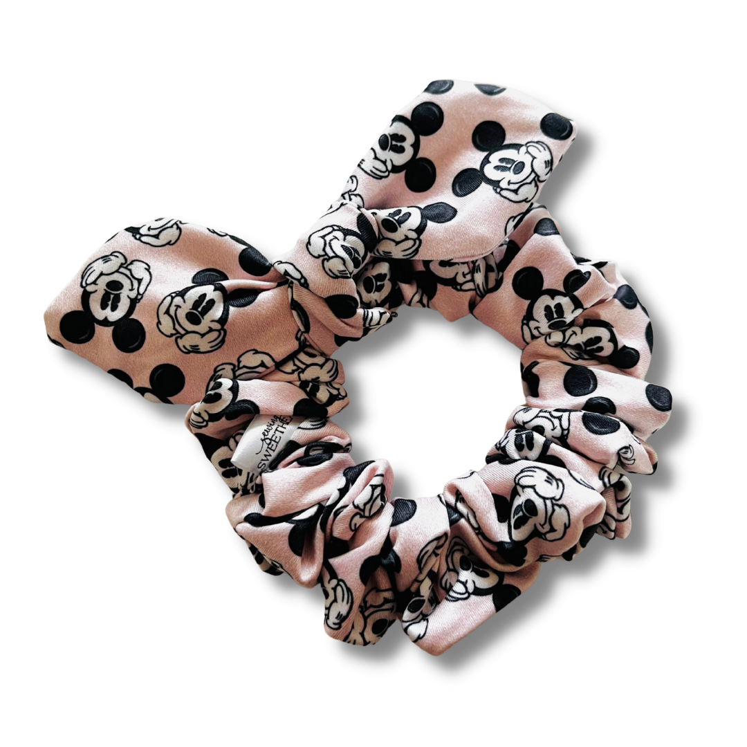 Mister Mouse Bow Scrunchie  Sewing Sweethearts   
