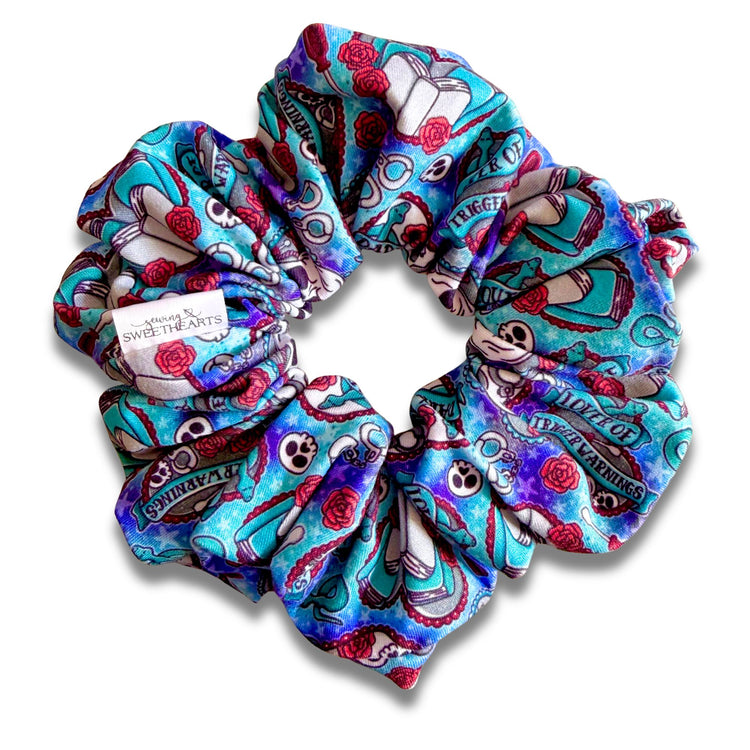 Lover of Trigger Warnings Scrunchie Sewing Sweethearts