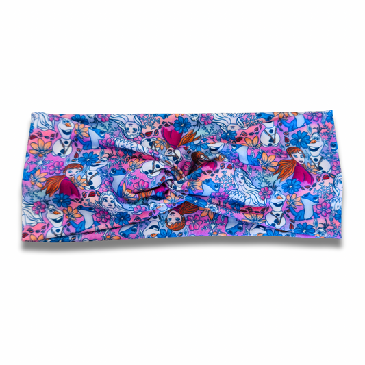 Ice Sisters Sweetheart Headband (or removable tie option) Sewing Sweethearts Sweetheart