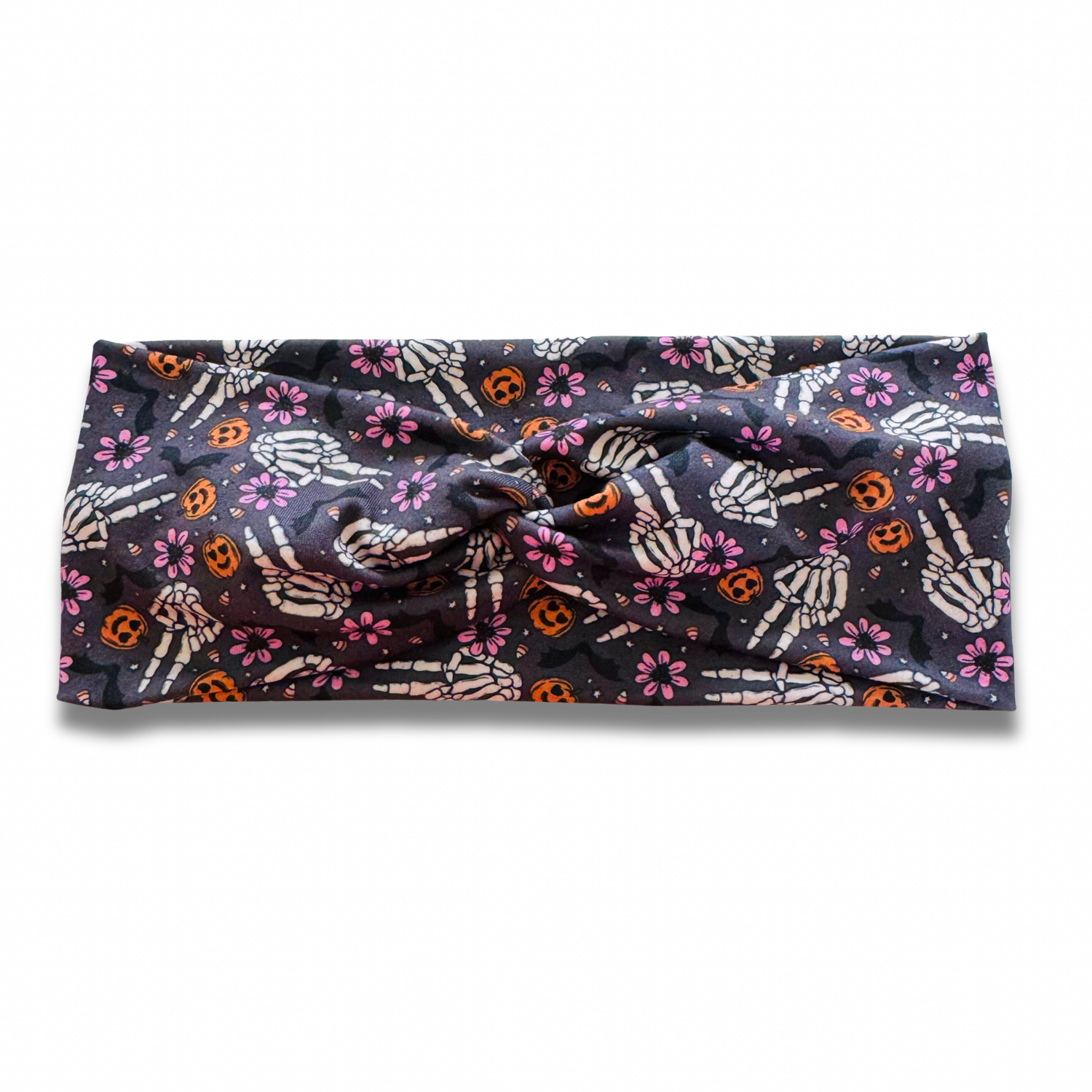 Spooky Peace Sweetheart Headband (or removable tie option) Sewing Sweethearts Sweetheart