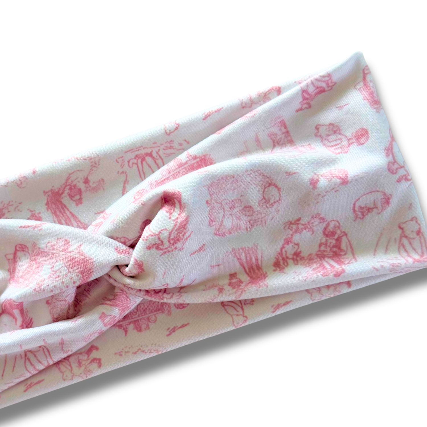 100 Acre Pink Sweetheart Headband (or removable tie option) Sewing Sweethearts