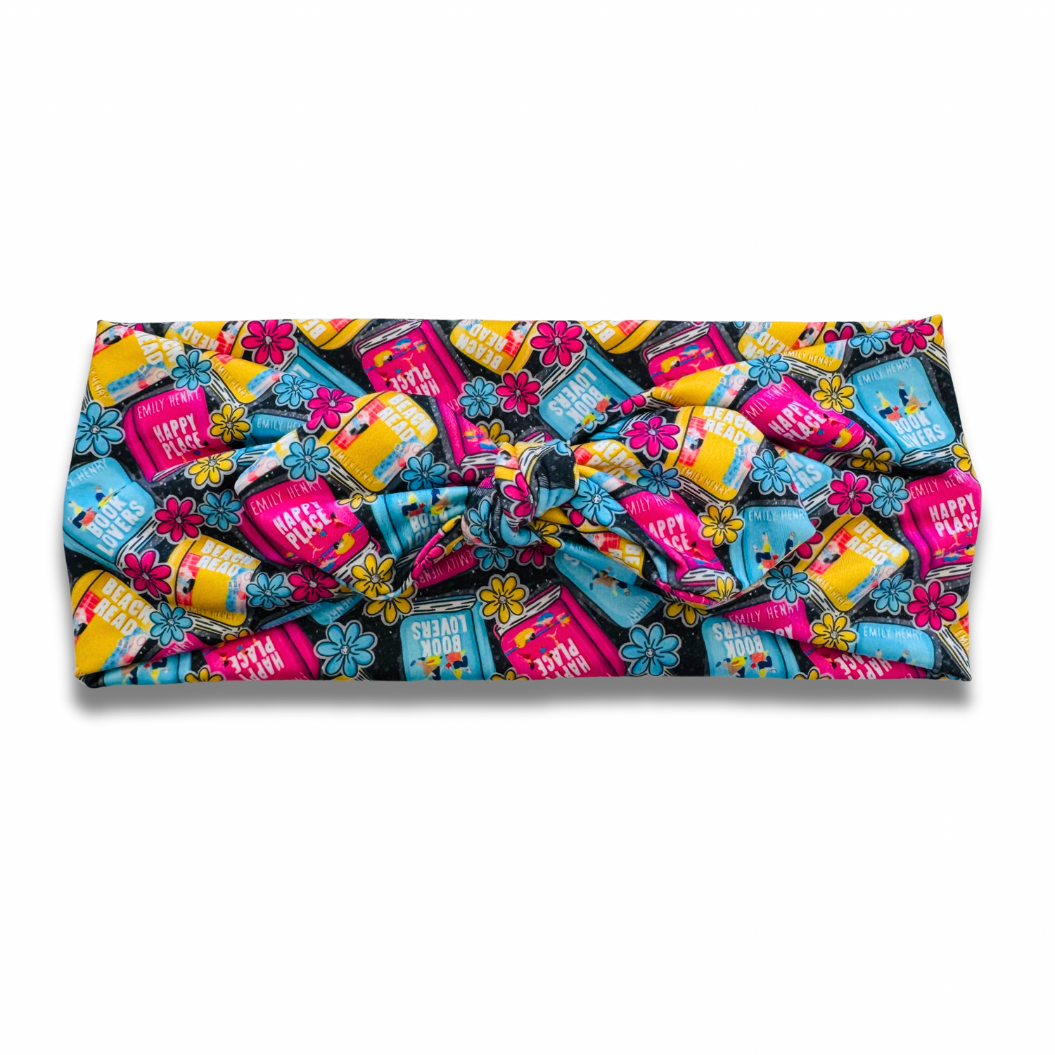 Emily Book Lovers Sweetheart Headband (or removable tie option) Sewing Sweethearts Sweetheart with Removable Tie