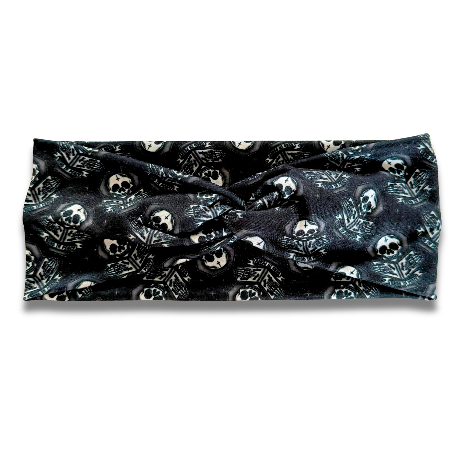 Read in Peace Sweetheart Headband (or removable tie option) Sewing Sweethearts Sweetheart