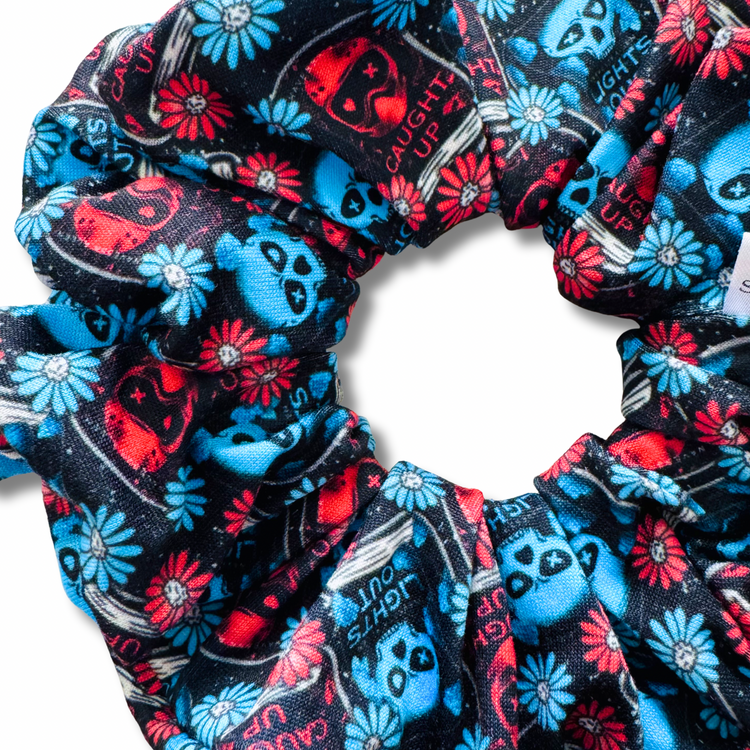 Into Darkness Scrunchie Sewing Sweethearts