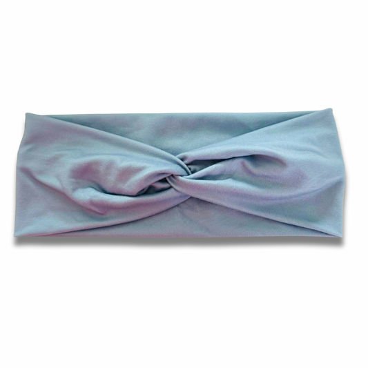 Dusty Blue Sweetheart Headband (or removable tie option) Sewing Sweethearts Sweetheart