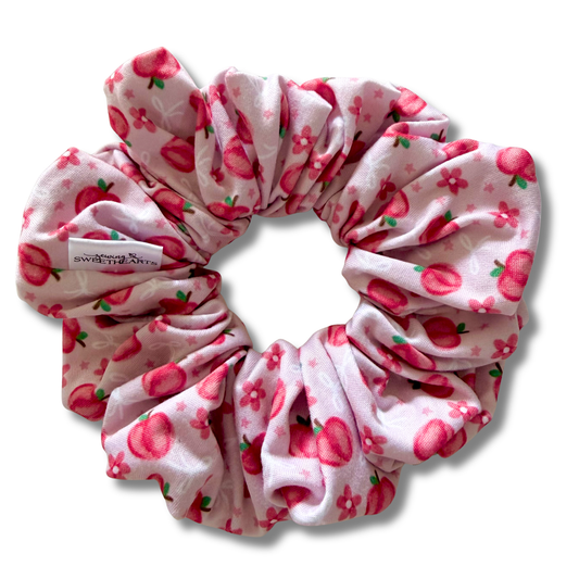 Peaches Scrunchie Sewing Sweethearts