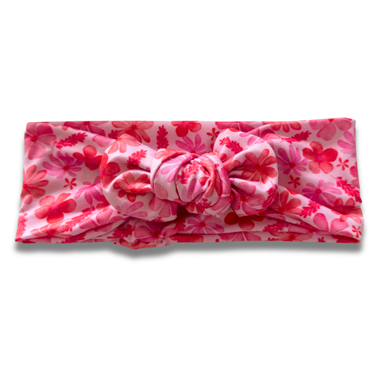 Red Tropics Sweetie Headband Sewing Sweethearts