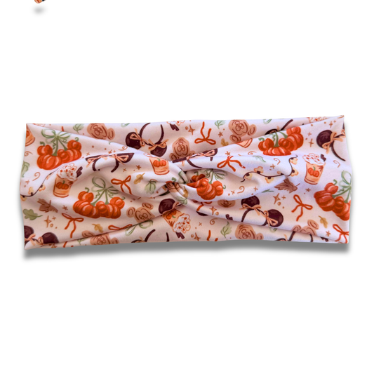 Fall Mouse Sweetheart Headband (or removable tie option) Sewing Sweethearts Sweetheart