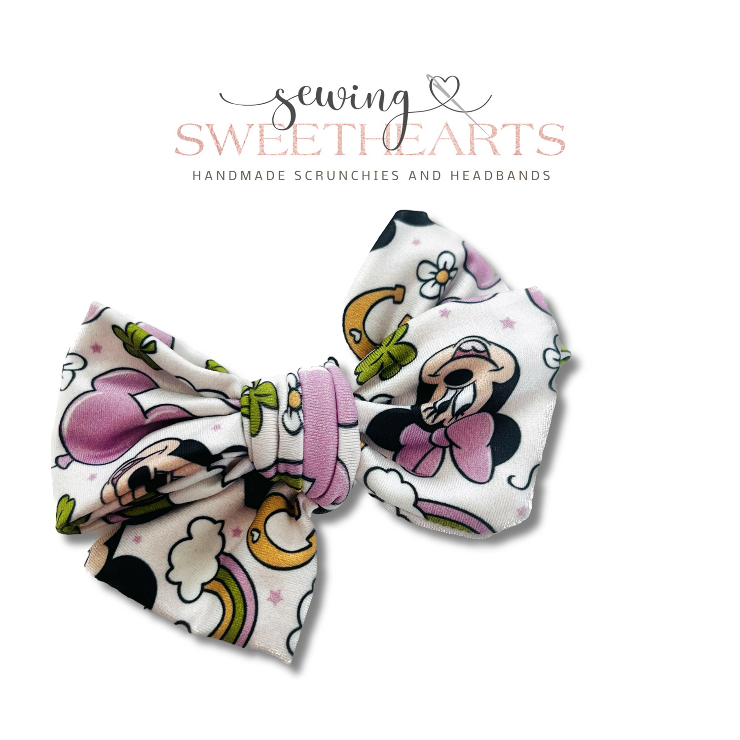 Lucky Mouse Bow  Sewing Sweethearts   