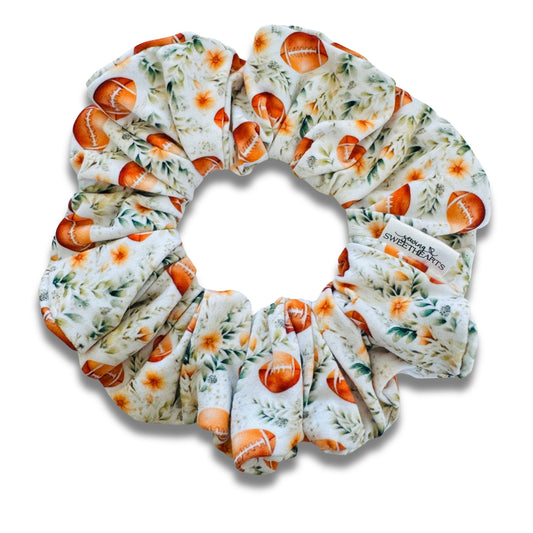 Football Scrunchie  Sewing Sweethearts   