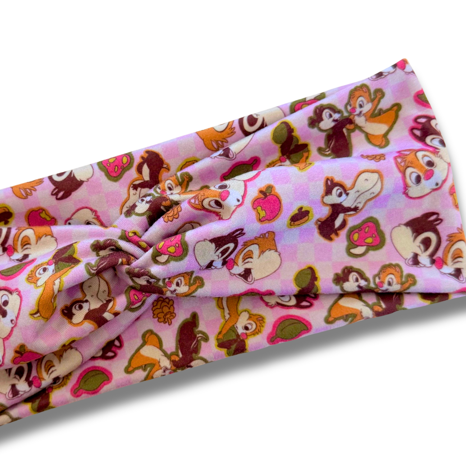 Fall Chipmunks Sweetheart Headband (or removable tie option) Sewing Sweethearts
