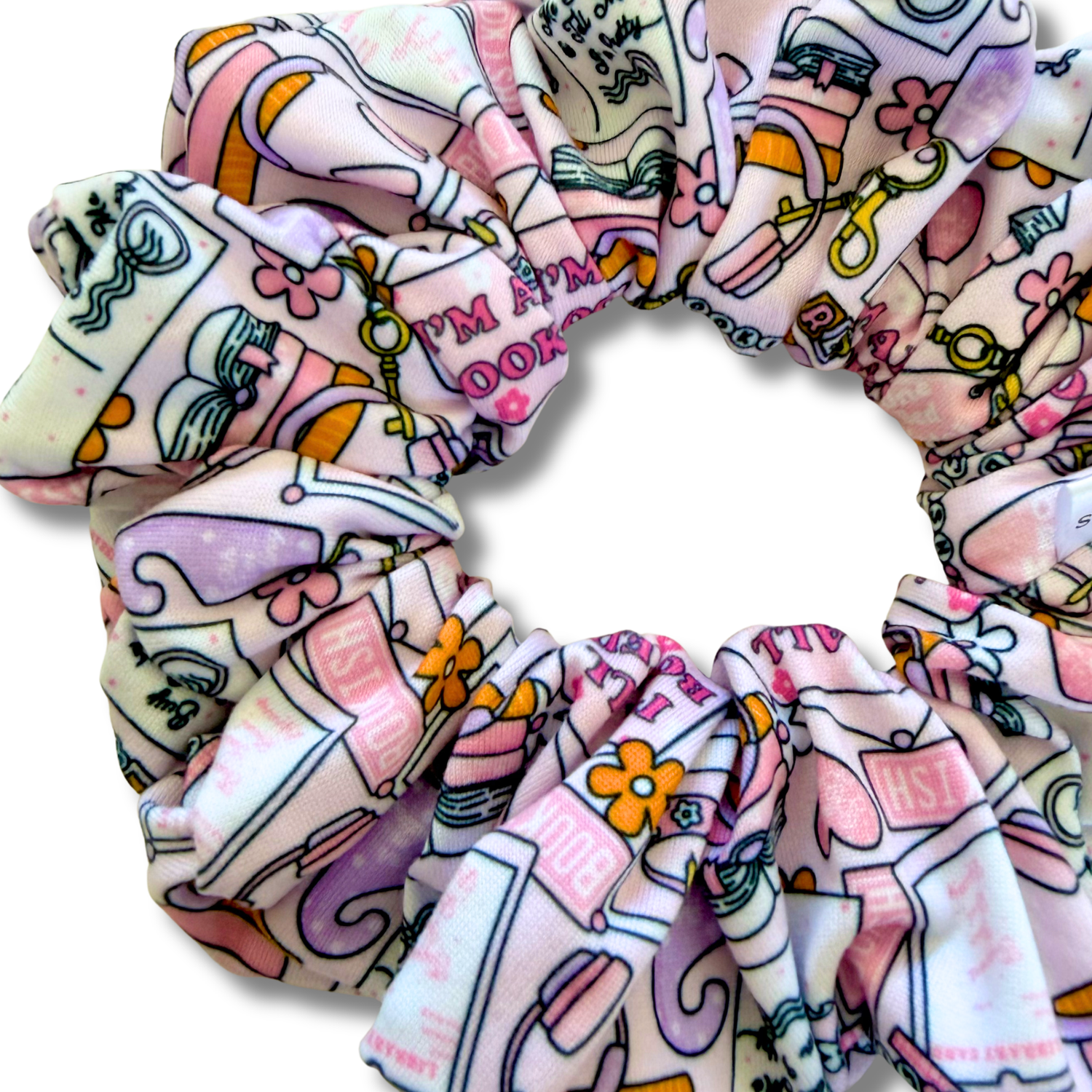 Bookish Girlie Scrunchie Sewing Sweethearts