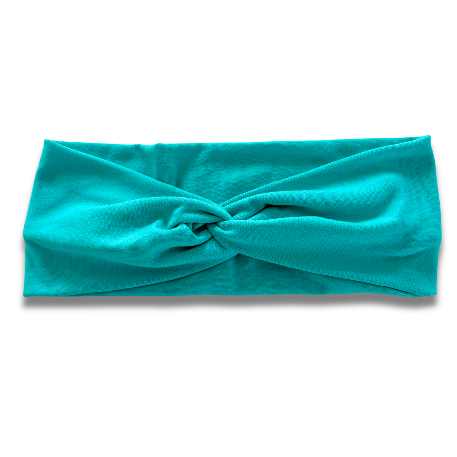 Bright Aqua Sweetheart Headband (or removable tie option) Sewing Sweethearts Sweetheart