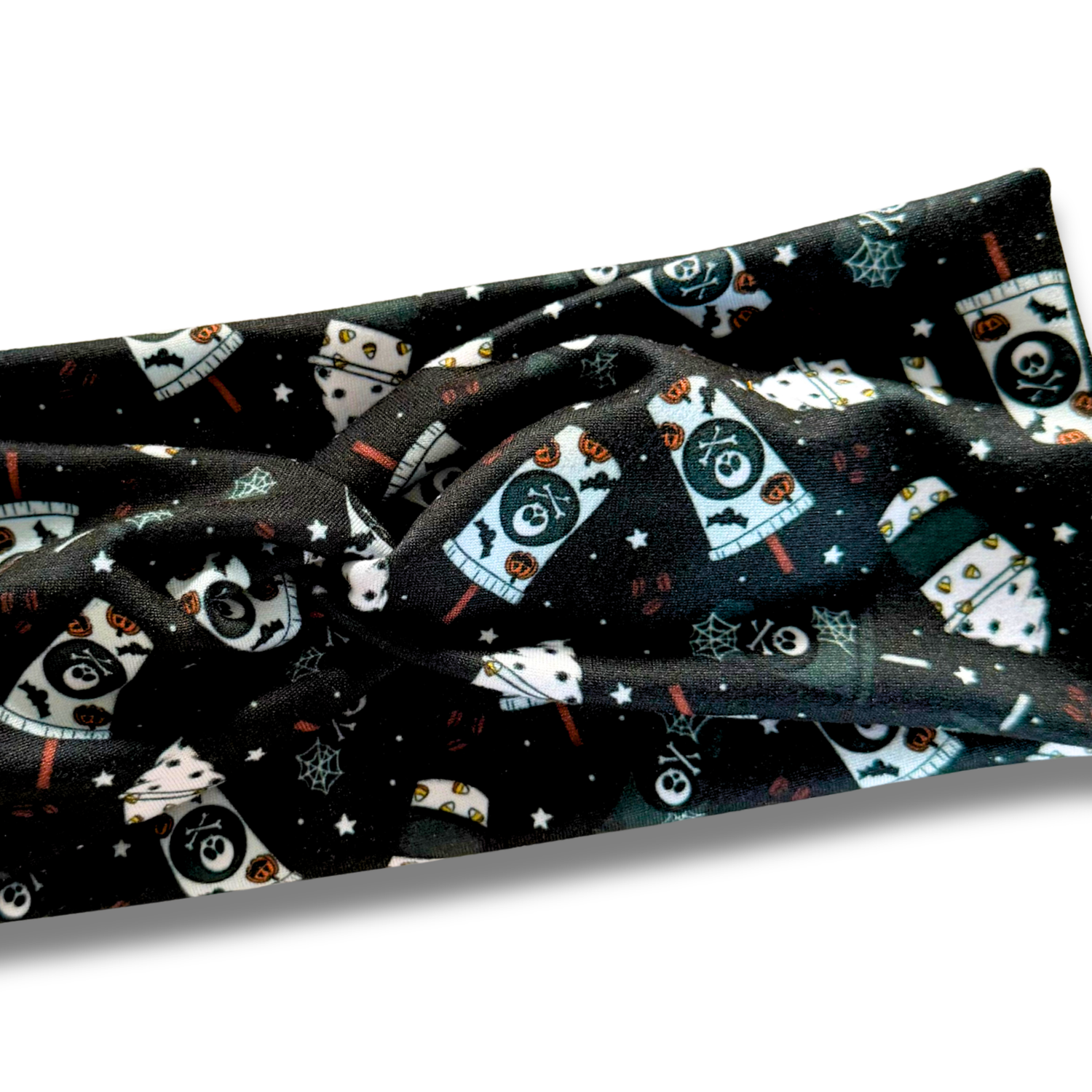 Haunted Lattes Sweetheart Headband (or removable tie option) Sewing Sweethearts