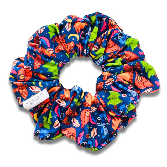 Camping Alien Scrunchie Sewing Sweethearts