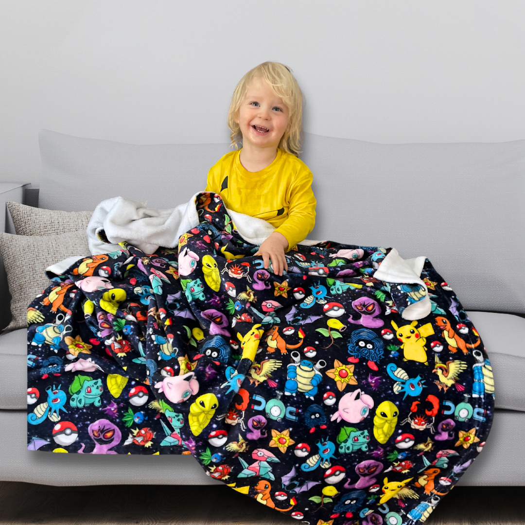 Classic Pony Minky Blanket PREORDER (~4 weeks before shipping)  Sewing Sweethearts   