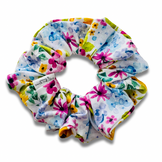Hello Hydrangea Scrunchie  Sewing Sweethearts   