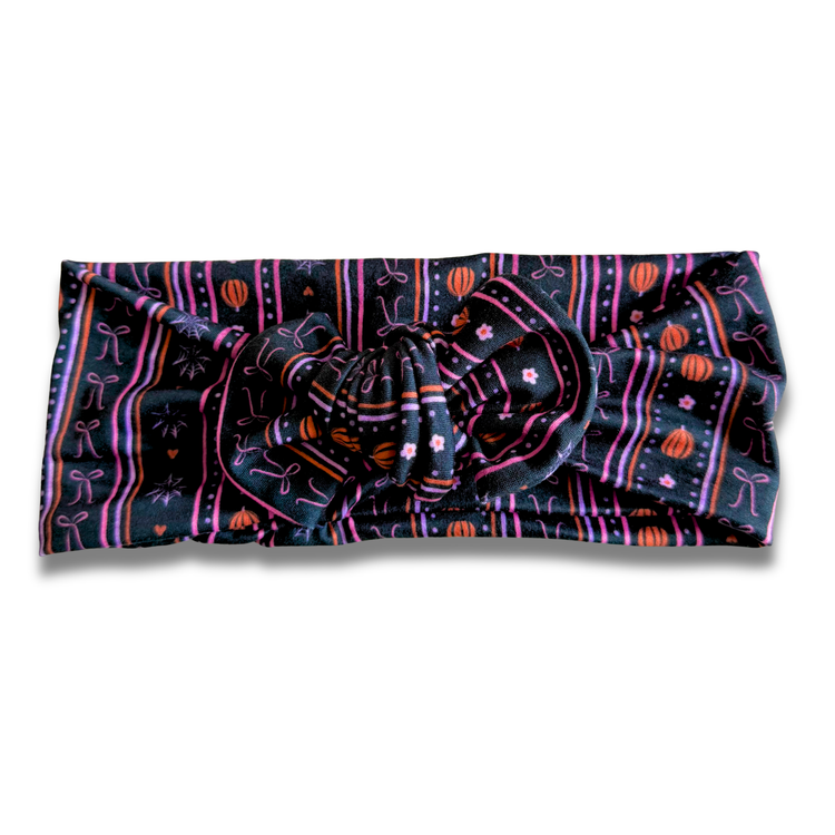 Halloween Stripes Sweetie Headband