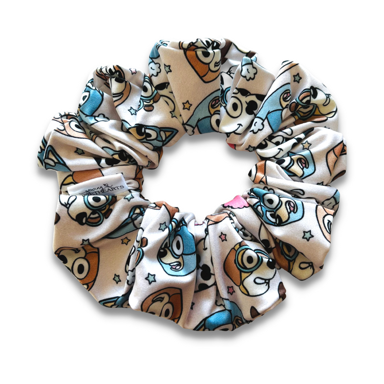 Blue and Friends Scrunchie  Sewing Sweethearts   