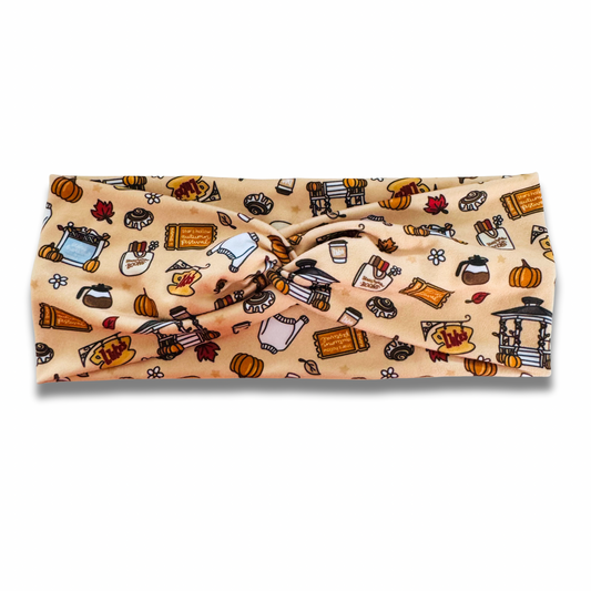 GG Fall Festival Sweetheart Headband (or removable tie option) Sewing Sweethearts Sweetheart