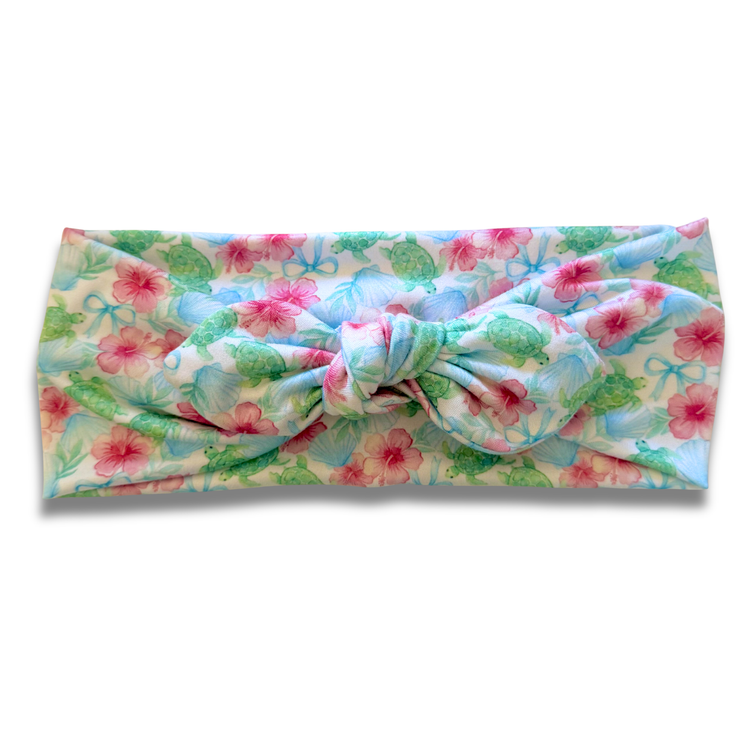 Turtles Sweetheart Headband (or removable tie option) Sewing Sweethearts Sweetheart with Removable Tie