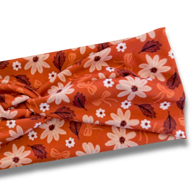 Maple Meadow Sweetheart Headband (or removable tie option) Sewing Sweethearts