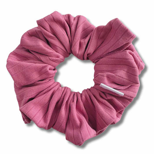 Vintage Rose Ribbed Scrunchie Sewing Sweethearts