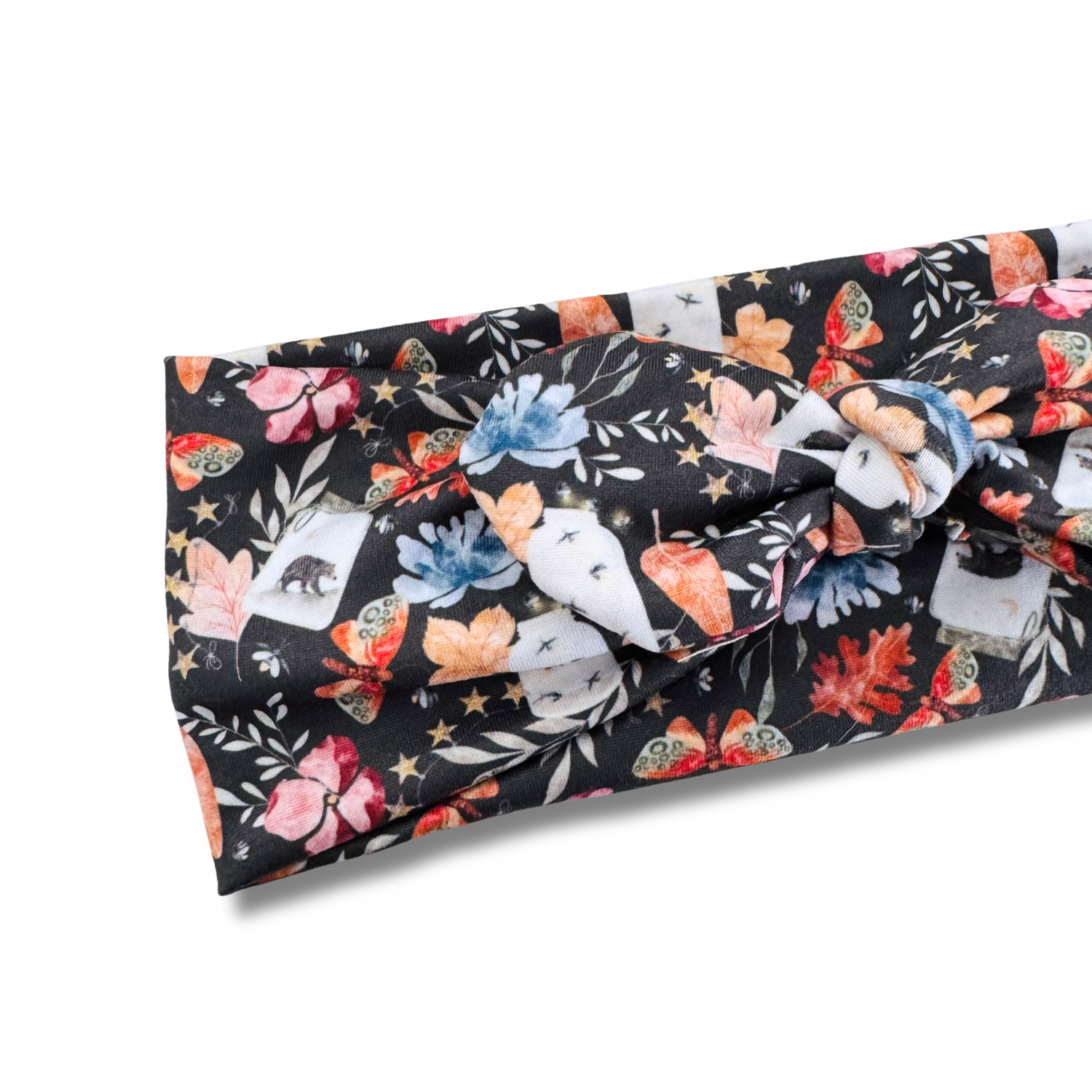 Fireflies Sweetheart Headband (or removable tie option) Sewing Sweethearts