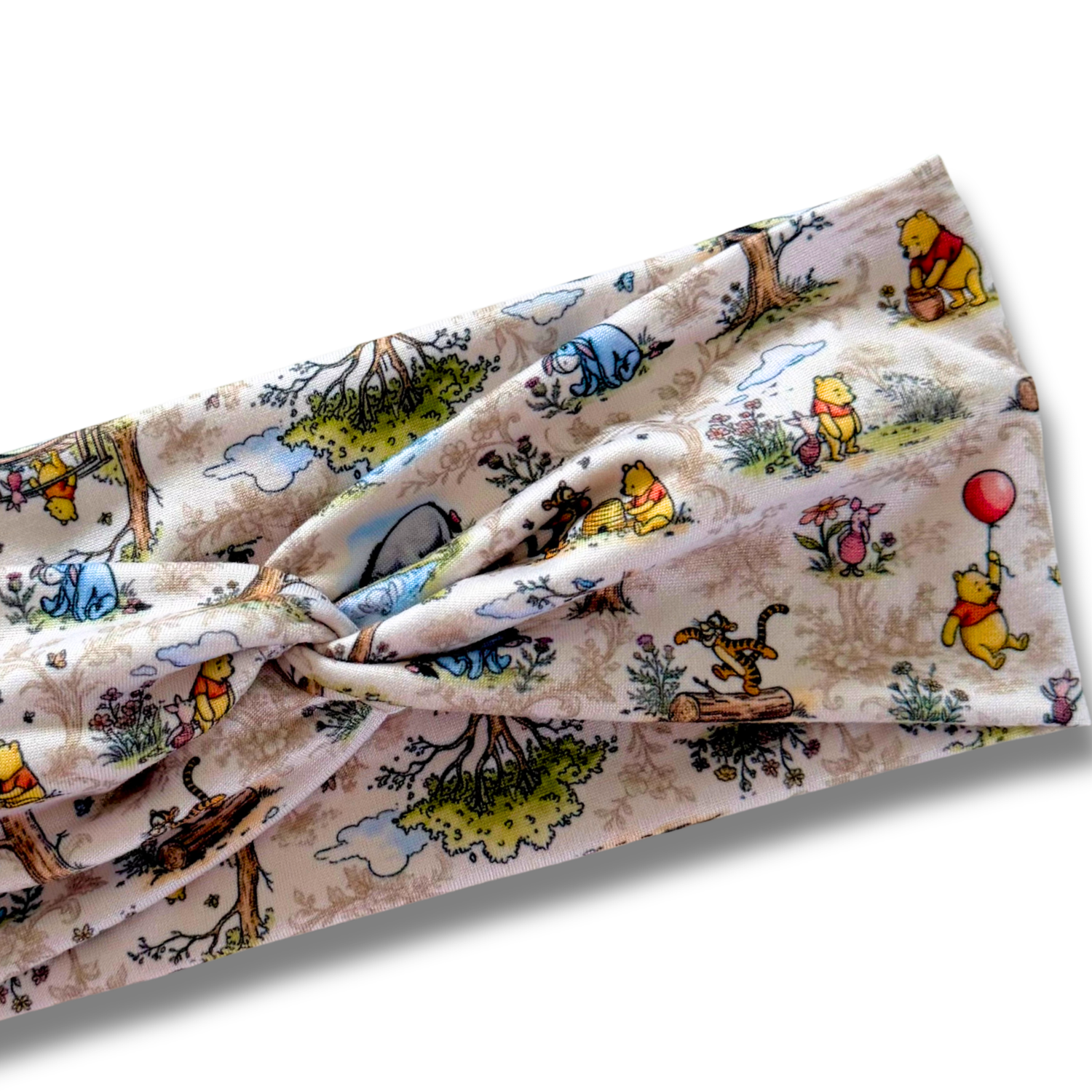 100 Acre Forest Sweetheart Headband (or removable tie option) Sewing Sweethearts