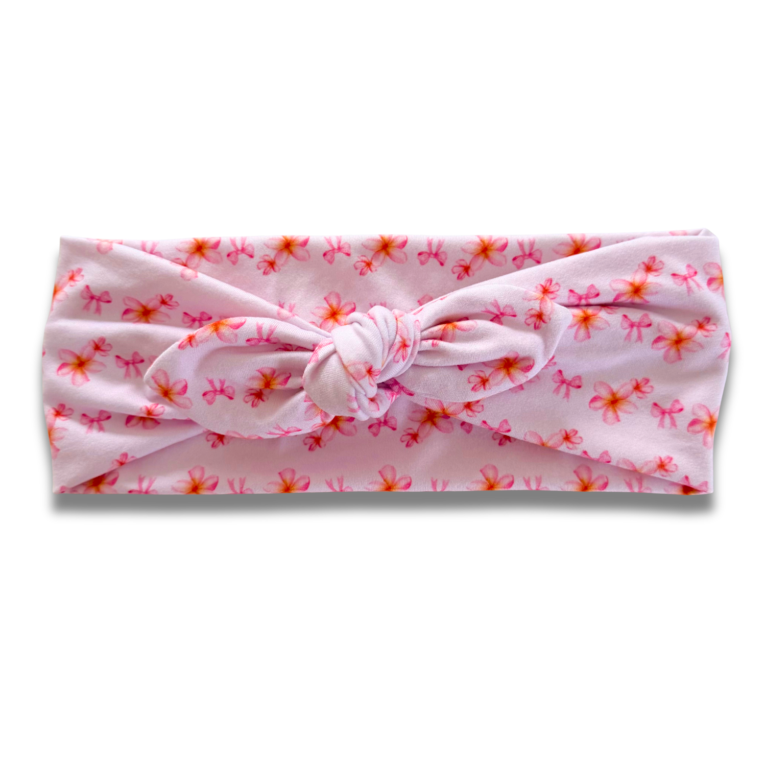 Tropical Bows Sweetheart Headband (or removable tie option) Sewing Sweethearts Sweetheart with Removable Tie