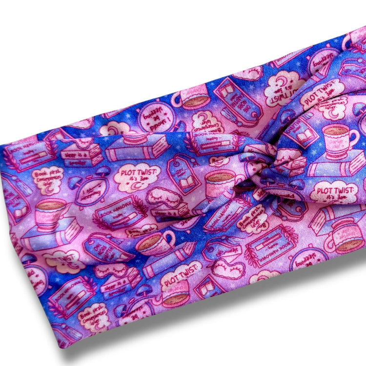Plot Twist It’s 3 AM Sweetheart Headband (or removable tie option) Sewing Sweethearts