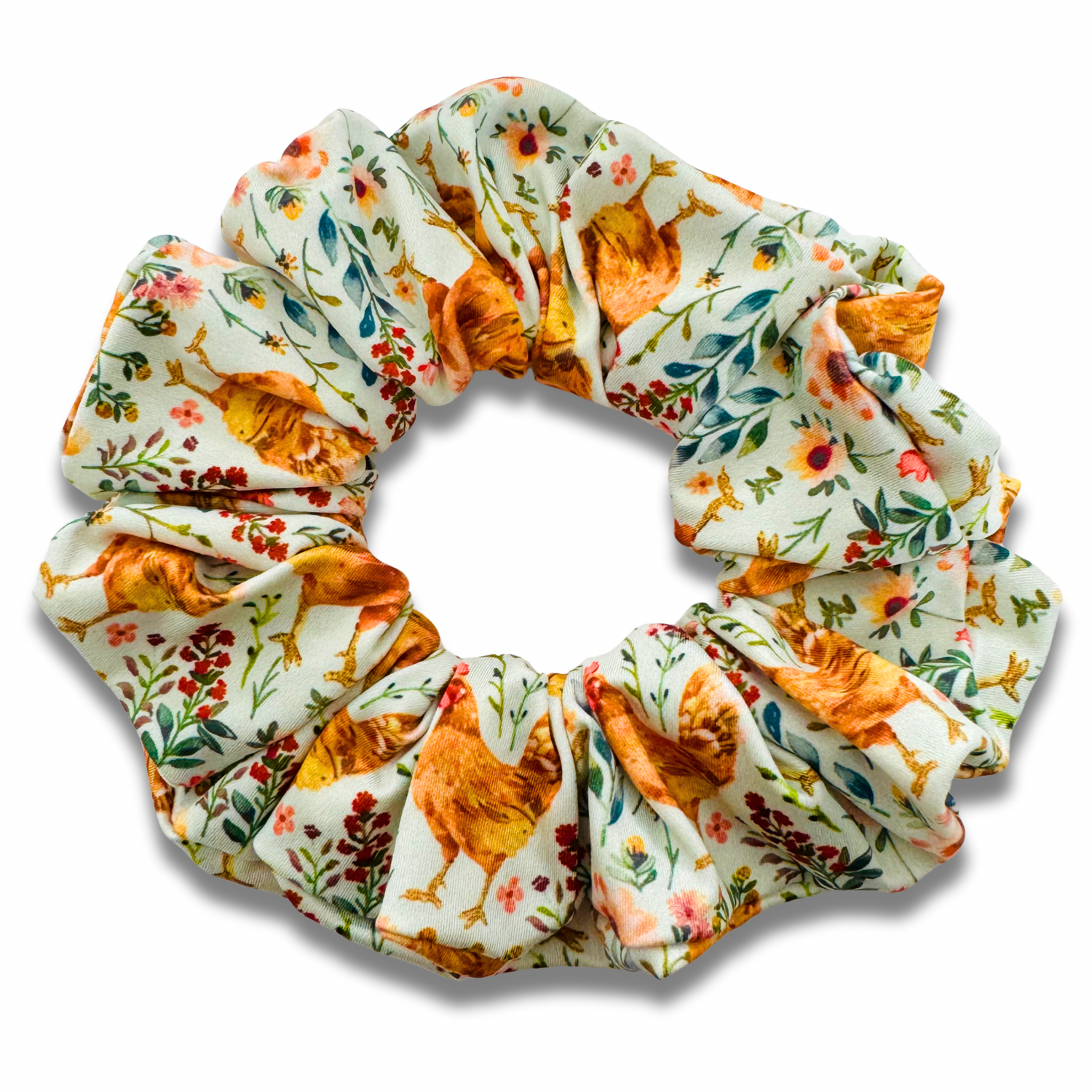 Chickens Scrunchie Sewing Sweethearts