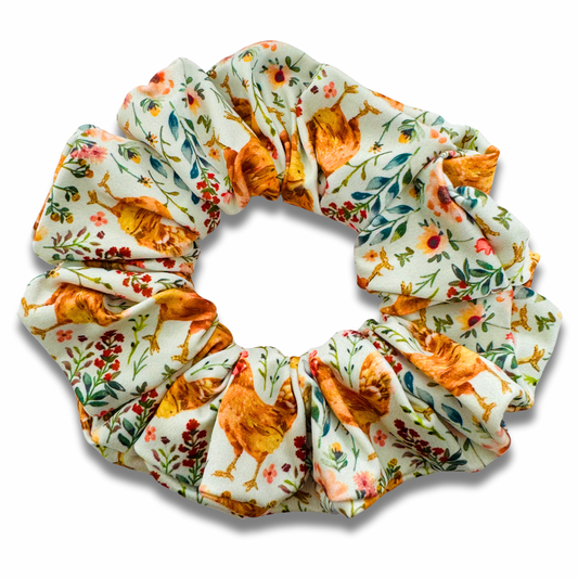 Chickens Scrunchie Sewing Sweethearts