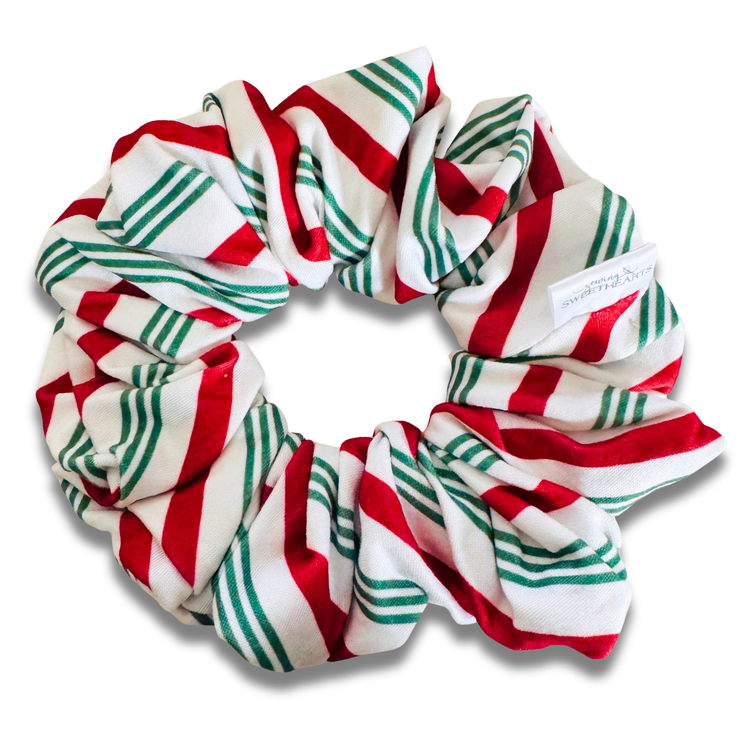 Candy Cane Stripes Scrunchie