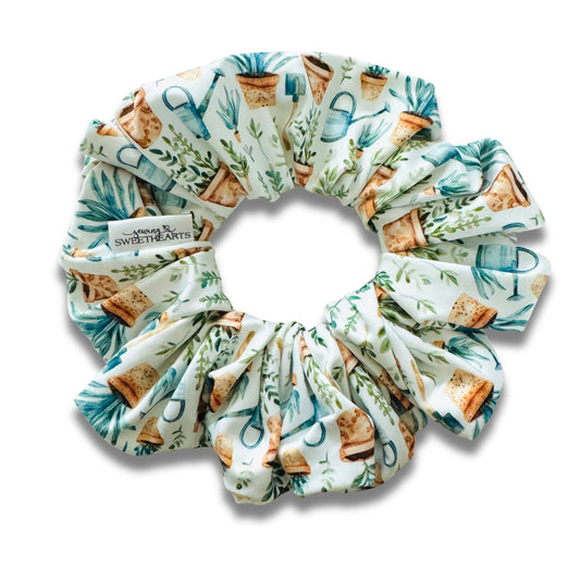 Plants Scrunchie Sewing Sweethearts