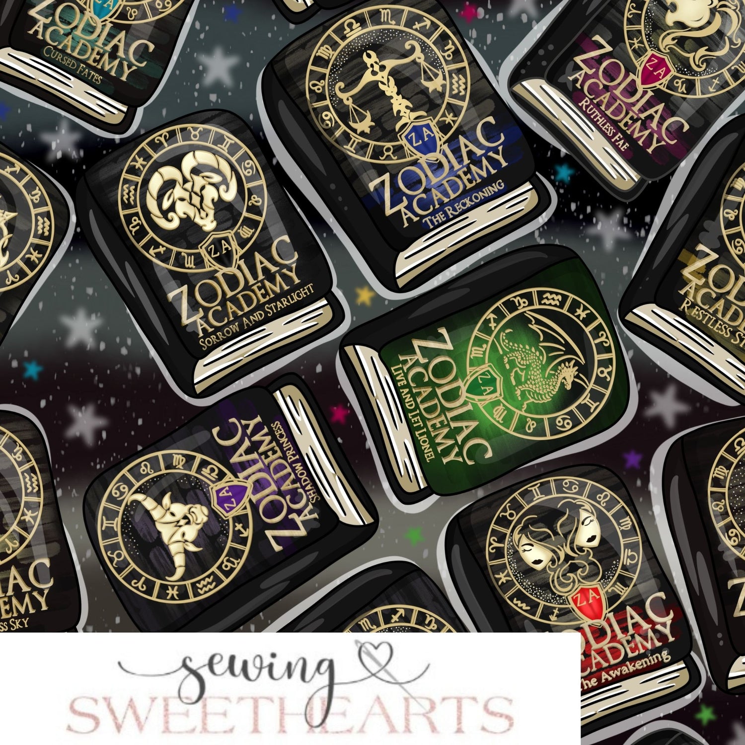Zodiac Minky Blanket PREORDER (~4 weeks before shipping) Sewing Sweethearts