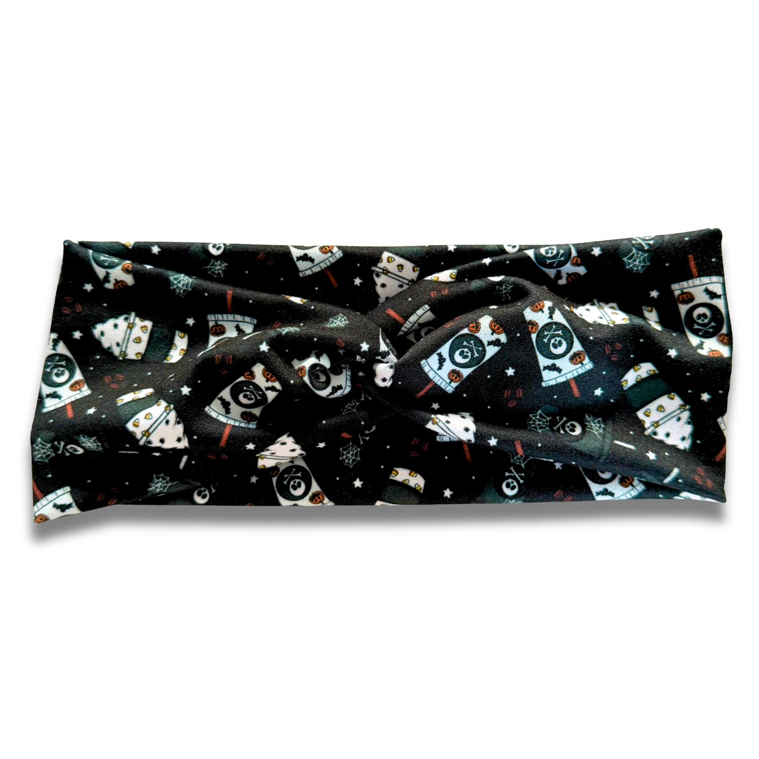 Haunted Lattes Sweetheart Headband (or removable tie option) Sewing Sweethearts Sweetheart