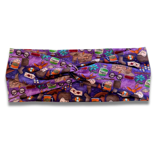 Wizards (v2) Sweetheart Headband (or removable tie option) Sewing Sweethearts Sweetheart