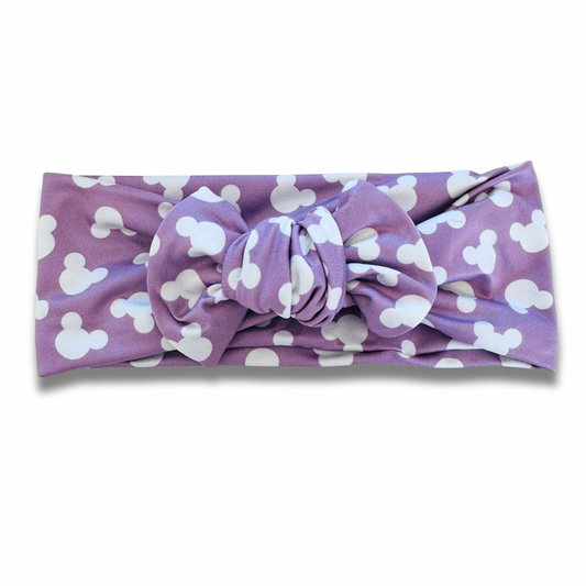 Purple Mouse Sweetie Headband Sewing Sweethearts