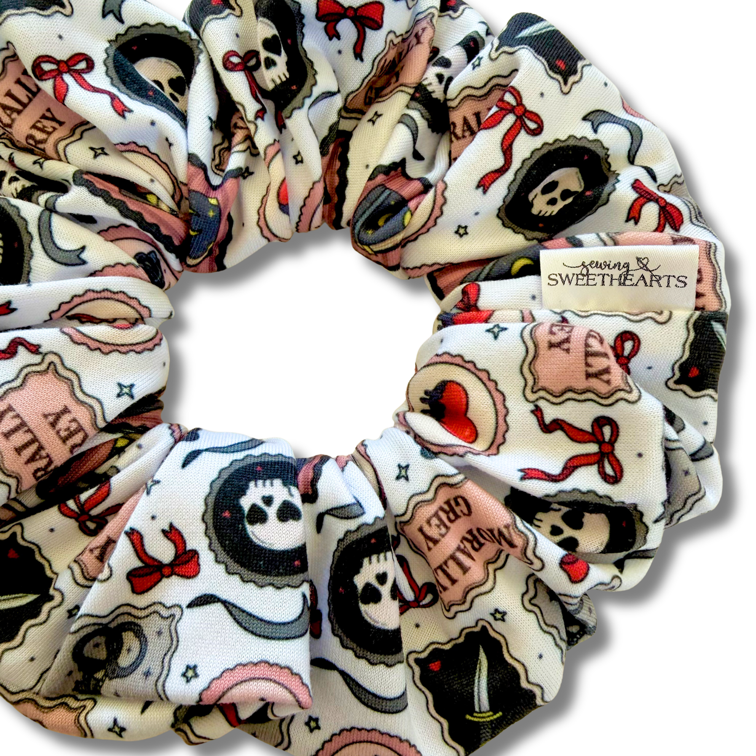 Morally Grey Scrunchie Sewing Sweethearts