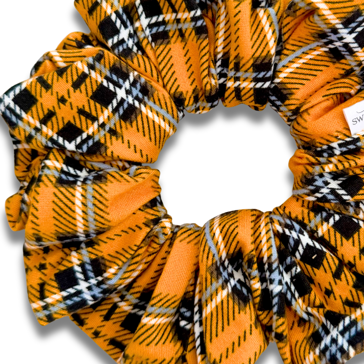 Fall Plaid Scrunchie Sewing Sweethearts