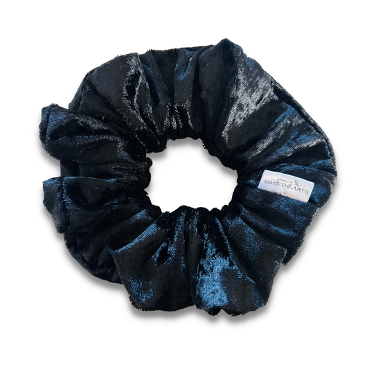 Black Velvet Scrunchie  Sewing Sweethearts   