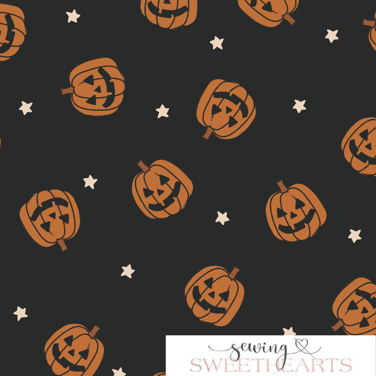 Jack O Lanterns Minky Blanket PREORDER (~4 weeks before shipping)
