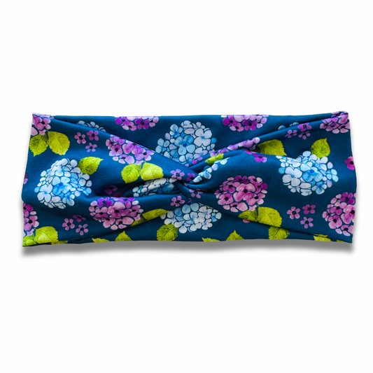 Hydrangea Whisper Sweetheart Headband (or removable tie option) Sewing Sweethearts Sweetheart