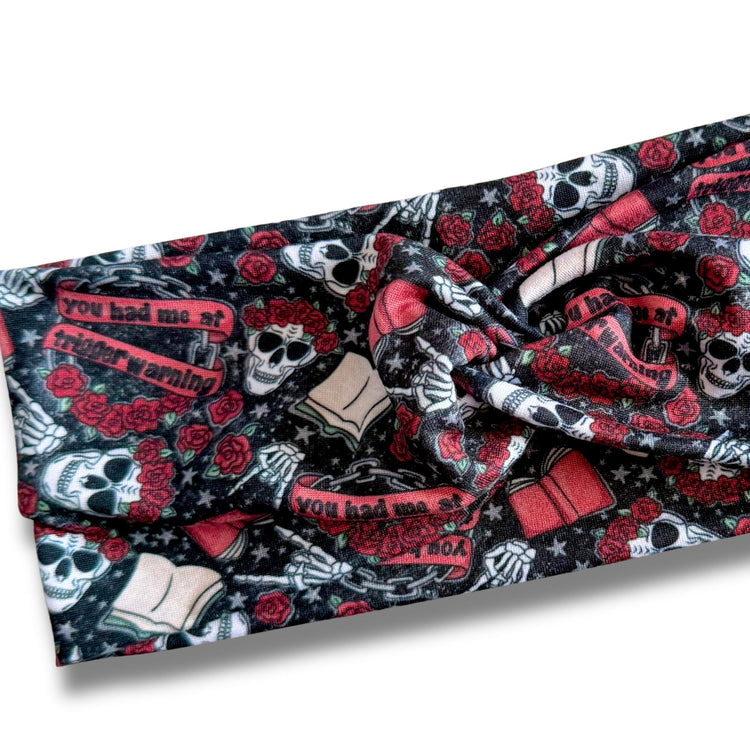 You Had Me At Trigger Warning Sweetheart Headband Sewing Sweethearts