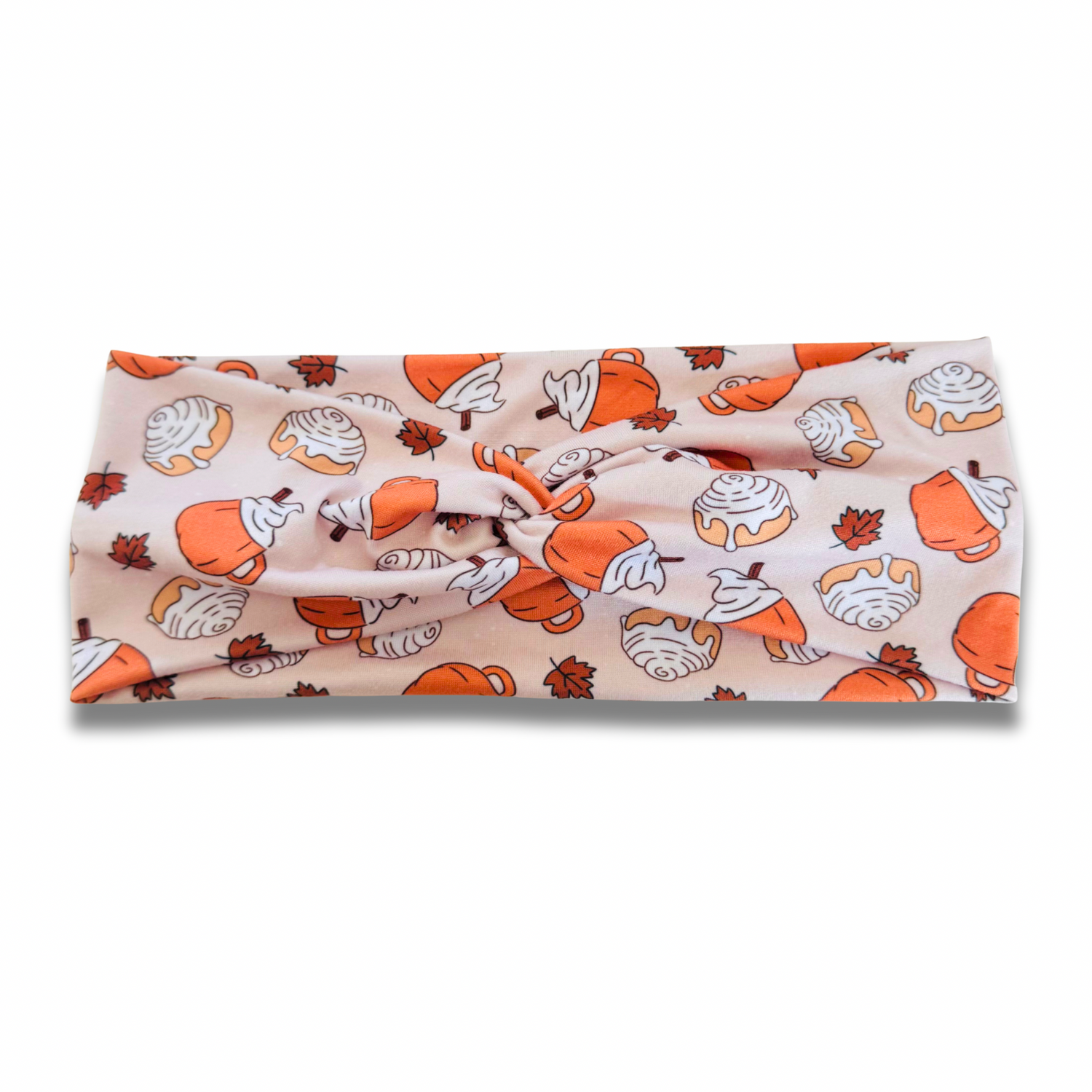 Autumn Snacks Sweetheart Headband (or removable tie option) Sewing Sweethearts Sweetheart