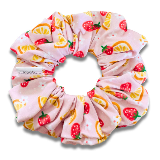 Strawberry Lemons Scrunchie Sewing Sweethearts