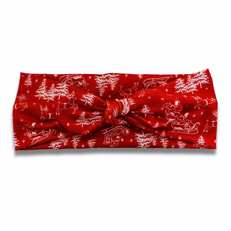 Sleigh Ride Sweetheart Headband (or removable tie option)